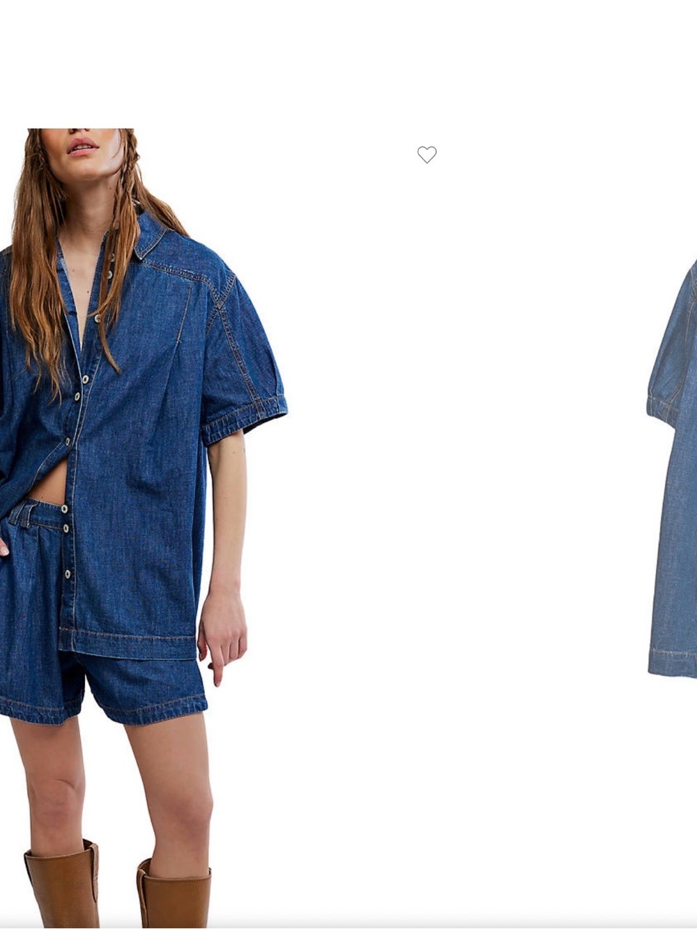 Free People Griselda Denim Set
Reg price $198
New Style